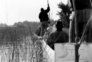 Botswana - Canoe in Okavanga Delta