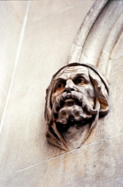 Gargoyle on the side of Hunter College